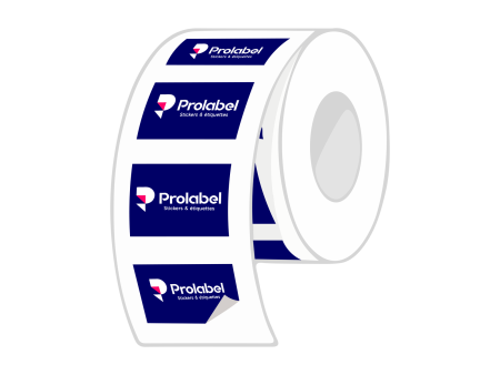 étiquette carrée personnalisée Prolabel Impression étiquettes autocollants personnalisées Tanger Maroc