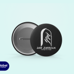 Badge Pin Rond avec épingle personnalisé Tanger Rabat Salé Casablanca Agadir Marrakech Fes Meknes Maroc