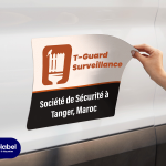 Stickers plaque magnétique pour véhicules Maroc Tanger Casablanca : Stickers magnétique voiture, Plaque magnétique véhicule